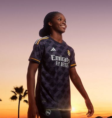 el real madrid y adidas presentan la segunda camiseta de la temporada 2023-24