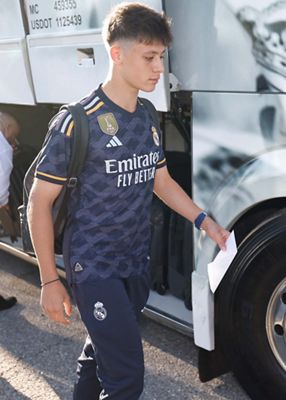 llegada del real madrid a los ángeles