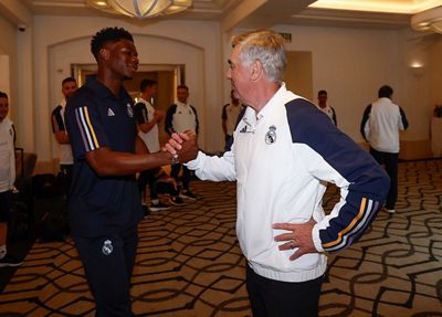 vinicius rodrygo militao courtois alaba rüdiger y tchoumeni ya están en los ángeles