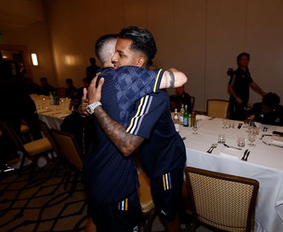 vinicius rodrygo militao courtois alaba rüdiger y tchoumeni ya están en los ángeles