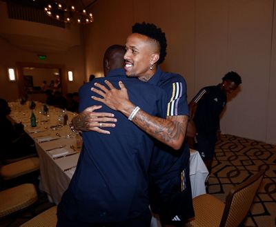 vinicius rodrygo militao courtois alaba rüdiger y tchoumeni ya están en los ángeles