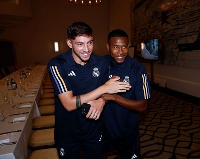 vinicius rodrygo militao courtois alaba rüdiger y tchoumeni ya están en los ángeles