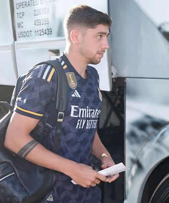 llegada del real madrid a los ángeles