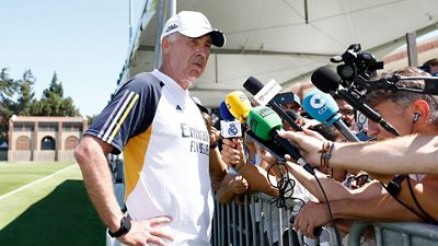 Ancelotti: “Tenemos confianza e ilusión en que vamos a empezar bien la temporada”