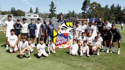 The Real Madrid Foundation joins up with the pre-season tour