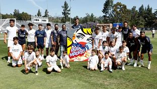 The Real Madrid Foundation joins up with the pre-season tour