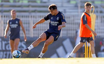 entrenamiento del real madrid en los ángeles