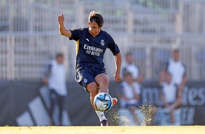 entrenamiento del real madrid en los ángeles