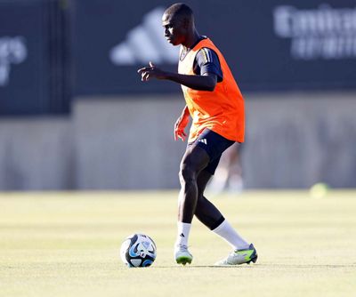 entrenamiento del real madrid en los ángeles