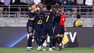 O Real Madrid dá a volta frente ao Milan