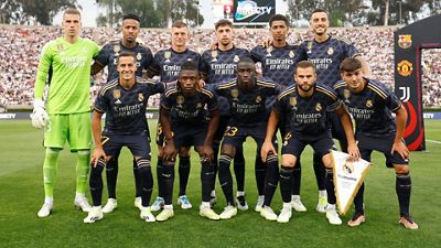 Real Madrid and adidas 2023-24 second jersey on sale now