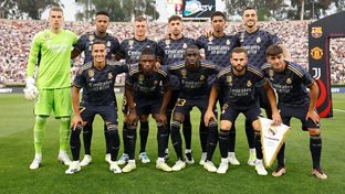 El Real Madrid estrenó la segunda camiseta de la temporada 2023-24