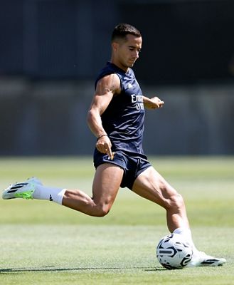 entrenamiento del real madrid en los ángeles