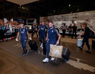 viaje del real madrid a houston