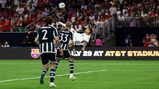 Inside Real Madrid: A espectacular bicicleta de Joselu em câmara superlenta