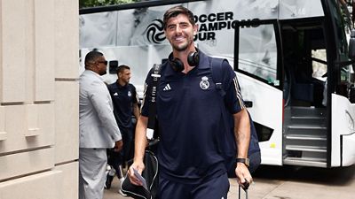 Real Madrid arrives in Dallas