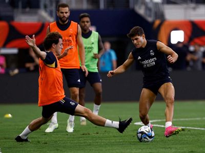 entrenamiento del real madrid en dallas