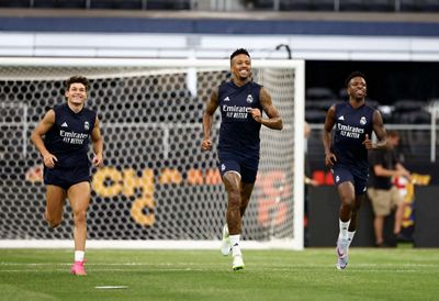 entrenamiento del real madrid en dallas