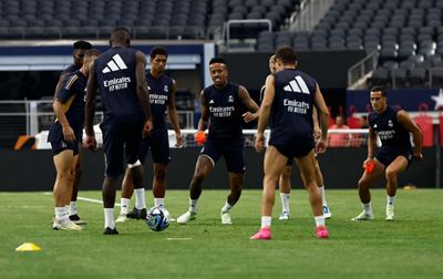 entrenamiento del real madrid en dallas