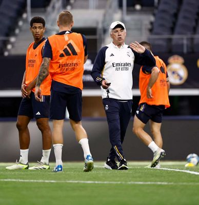 entrenamiento del real madrid en dallas