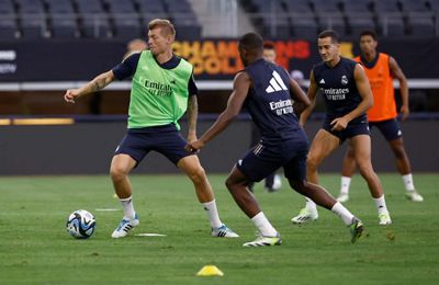 entrenamiento del real madrid en dallas