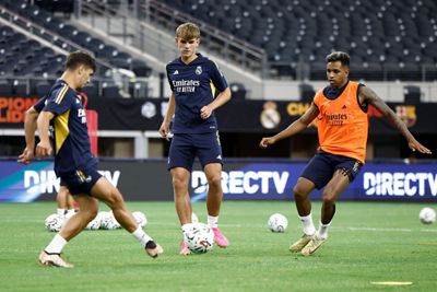 entrenamiento del real madrid en dallas