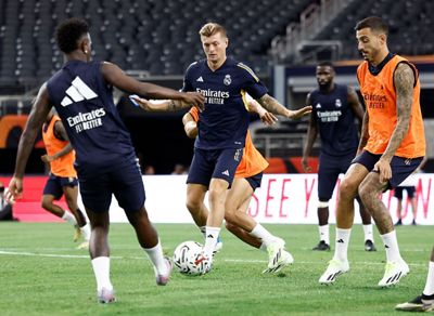 entrenamiento del real madrid en dallas