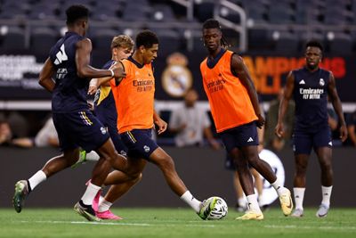 entrenamiento del real madrid en dallas