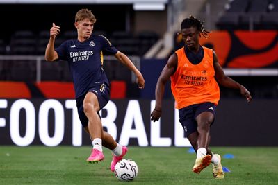 entrenamiento del real madrid en dallas