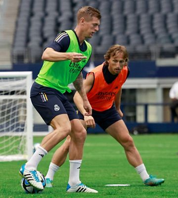 entrenamiento del real madrid en dallas