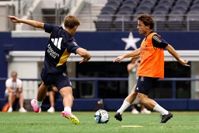 entrenamiento del real madrid en dallas