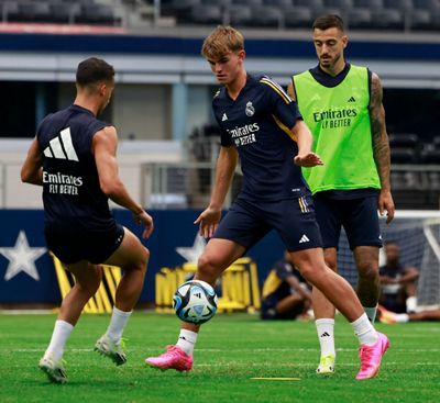 entrenamiento del real madrid en dallas