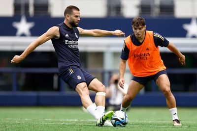 entrenamiento del real madrid en dallas