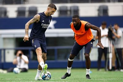 entrenamiento del real madrid en dallas