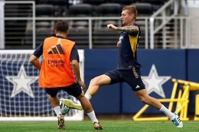 entrenamiento del real madrid en dallas