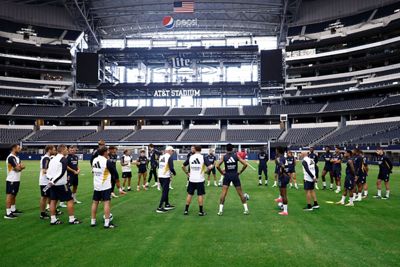 entrenamiento del real madrid en dallas