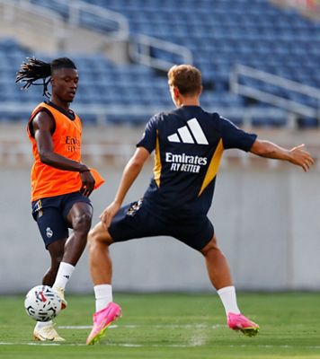 entrenamiento del real madrid en orlando