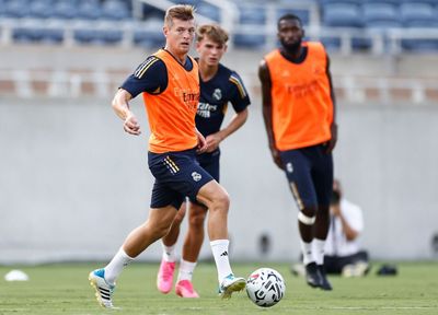 entrenamiento del real madrid en orlando