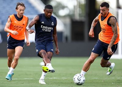 entrenamiento del real madrid en orlando