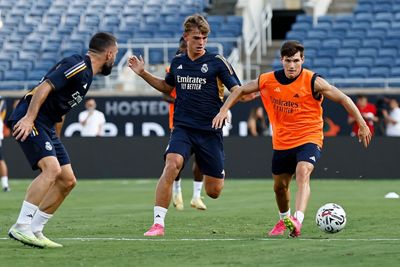 entrenamiento del real madrid en orlando