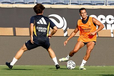 entrenamiento del real madrid en orlando