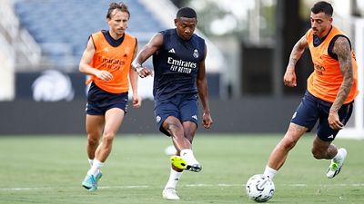 Dernier entraînement avant le match contre la Juventus
