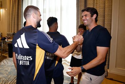 kaká visita al equipo en orlando