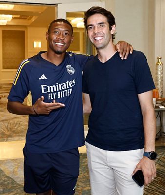 kaká visita al equipo en orlando