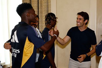 kaká visita al equipo en orlando