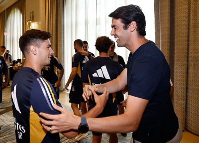 kaká visita al equipo en orlando