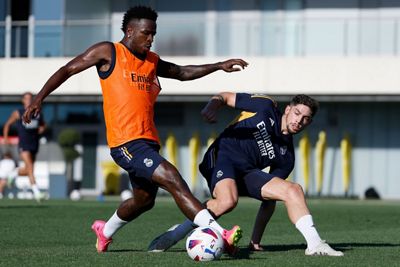 entrenamiento del real madrid