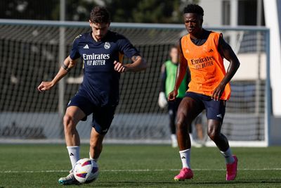 entrenamiento del real madrid