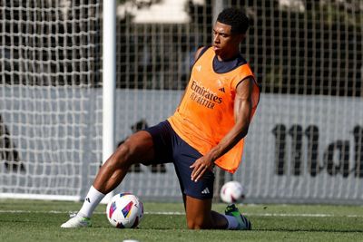 entrenamiento del real madrid