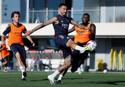 entrenamiento del real madrid